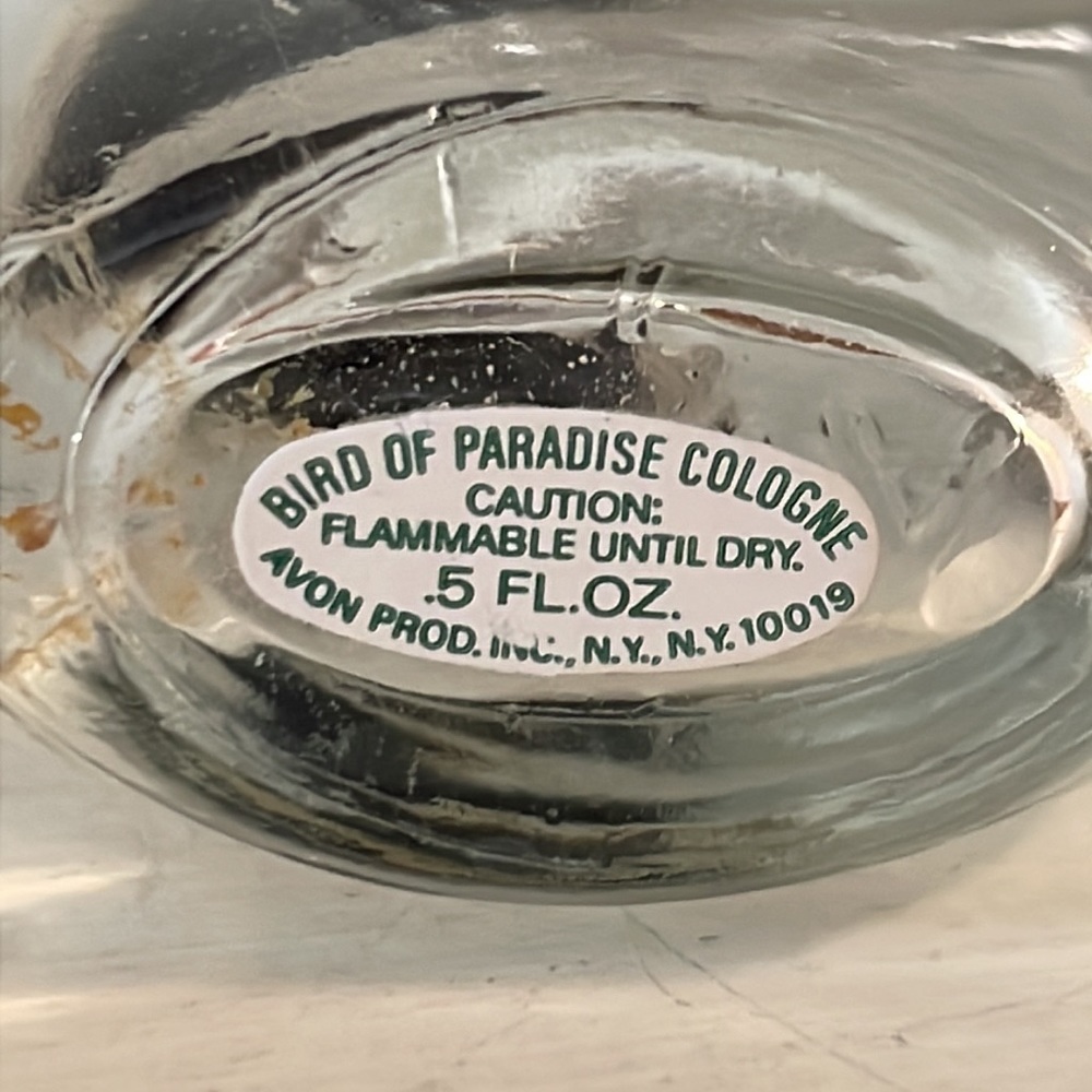 Rare Avon Bird of Paradise perfume holder - Picture 4 of 7